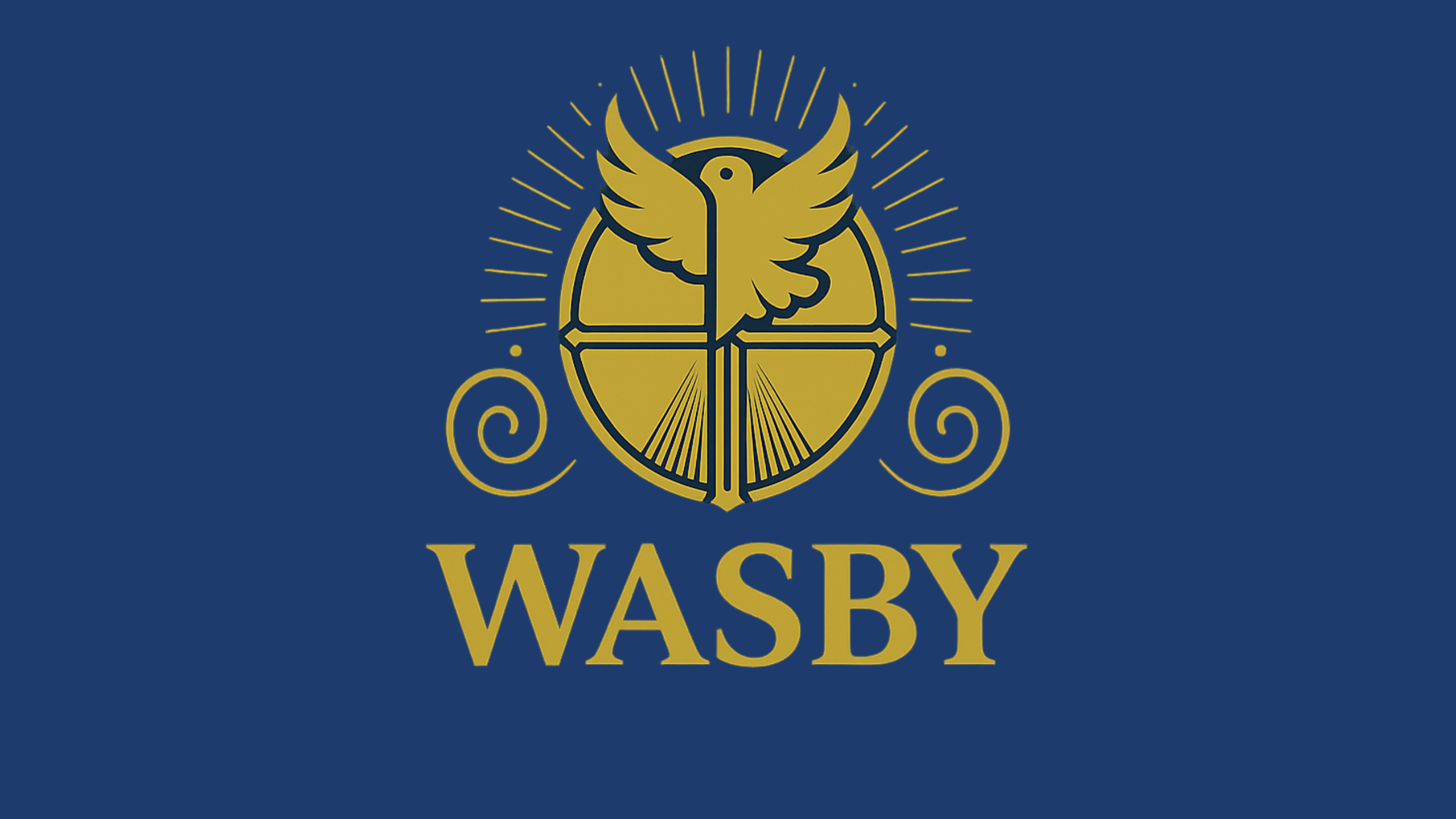 WASBY® Group official logo in gold and deep blue
